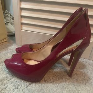 Patent Platform Guess Heels